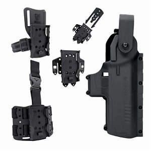 Kit Coldre Hammer PRO SP Speed Bélica com Plataforma de Perna e Adaptador Mid-Ride
