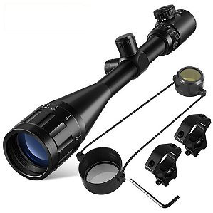 Luneta Sniper 6x24x50 Paralax Retículo Luminoso