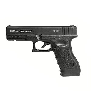 Pistola de Pressão Airgun Glock G17 4.5mm QGK