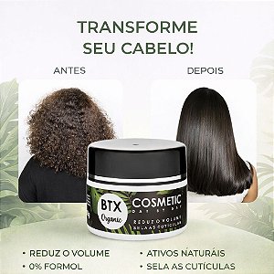 Btx Termo Redutor Selagem Organic - 300g Light Hair