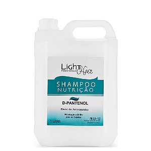 SHAMPOO D-PANTENOL LAVATÓRIO NUTRIÇÃO - 5 LT LIGHT HAIR