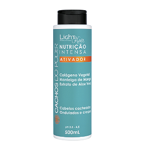 ATIVADOR DE CACHOS E UMIDIFICADOR NUTRITIVO - 500 ML LIGHT HAIR