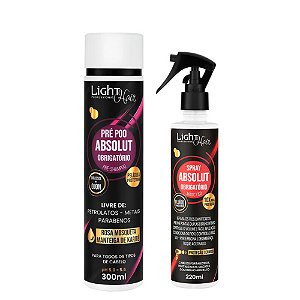 KIT PRÉ POO + SPRAY ABSOLUT LIGHT HAIR