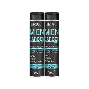 Kit Barber Shop Men - 300ml Light Hair