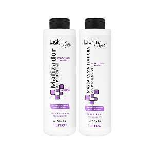 Kit Linha Matizadora Blond Power - 1L Light Hair