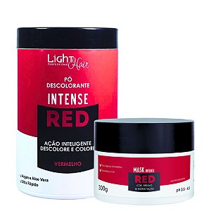 KIT INTENSE RED - LIGHT HAIR