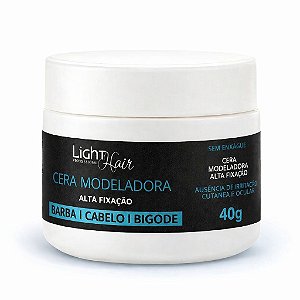 Cera Modeladora Barba Cabelo e Bigode Men Barber Shop 40g - Light Hair