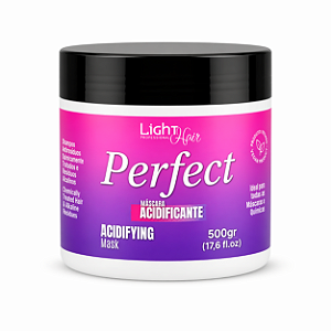 Máscara Acidificante Perfect Light Hair 500g - Selagem Capilar e Equilíbrio do pH