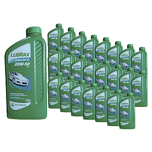 Caixa 24x Óleo Lubrax Essencial Sl 20w50 1l Original