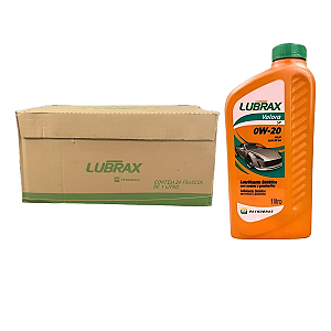 Óleo De Motor Lubrax Sintético 0w-20 Para Carro/caminhonete