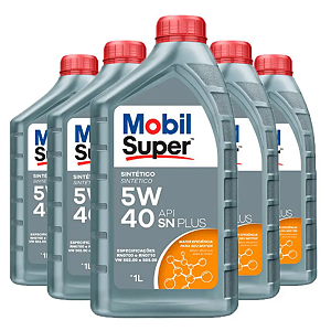 Óleo Mobil Super 5w40 Sintético – Cx com 24 Unidades NF