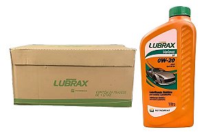 Óleo Lubrax 0w20 Sintético 24un Caixa Fechada Carro