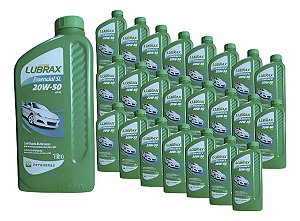 Caixa 24x Óleo Lubrax Essencial Sl 20w50 1l Original 1