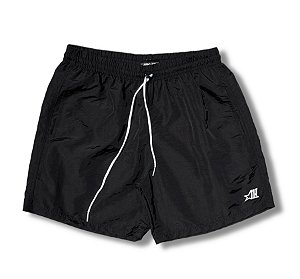 SHORTS NEW LIFE STAR PRETO