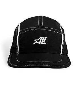 BONÉ NEW LIFE MINIMAL POLIAMIDA BLACK CONTRAST