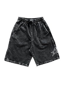 BERMUDA JEANS NEW LIFE JORTS CARPINTEIRO BLACK