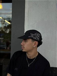 BONÉ NEW LIFE BIG LOGO 2.0 POLIAMIDA BLACK