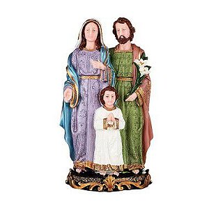 Sagrada Família de Resina Importada  30 cm