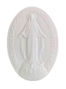 Medalha Milagrosa de Pó de Mármore