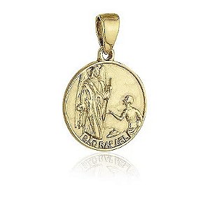 Medalha Arcanjo São Rafael Ouro18k