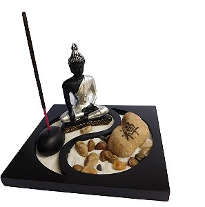 Enfeite Jardim Zen - Mini Buda
