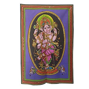 Painel Indiano - Lord Ganesha - Deus da Prosperidade