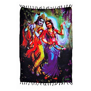 Canga Indiana - Deuses Hindus - Krishna e Parvati