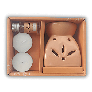 kit aromatizante rechaud de cerâmica