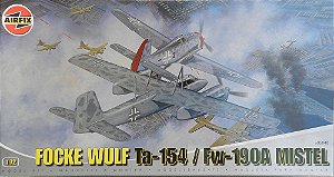 Focke Wulf Ta-154/FW-190A Mistel - escala 1/72 - Airfix