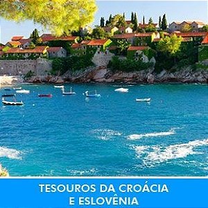 Tesouros da Croácia e Eslovênia - 08 dias e 07 noites / Entrada de R$ 1.622,00 + 9 x R$ 420,47