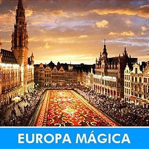 Europa Mágica - 23 dias e 22 noites / Entrada de R$ 3.049,80 + 9 x R$ 790