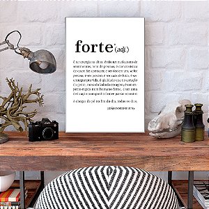 Quadro Decorativo - Forte