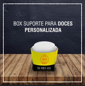 Box Suporte para Doces - PERSONALIZADA (2000 unidades)