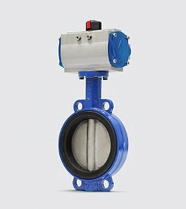 Válvula borboleta FF/Epdm 3" com Atuador pneumático D/A 63