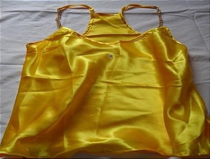 Blusa Social  Amarela