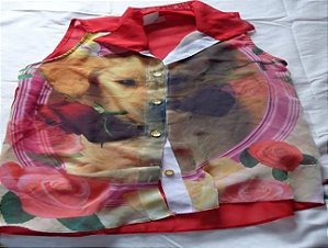 Blusa Social Vermelha
