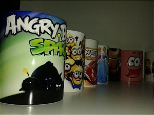 Canecas de Plástico Personalizadas (crianças)