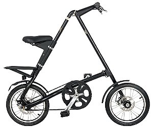 Bicicleta Dobravel Cicla - Estilo Design Praticidade (Preta)