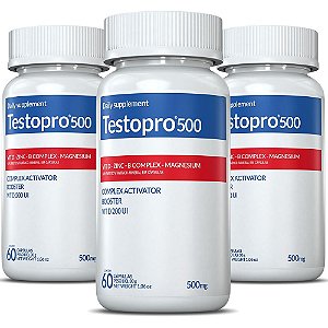 Testopro 500 Inove Nutrition Com 60 Cápsulas