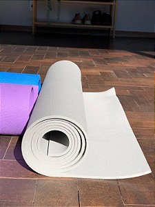 Tapete de Yoga (Yoga Mat) - Cinza