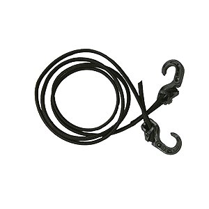 Elástico Regulável de plástico - Preto P/ Motoboys