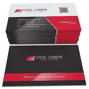 Cartões Verniz Localizado