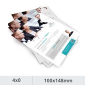 2.500 Flyers - 10x15 Couchê 90g