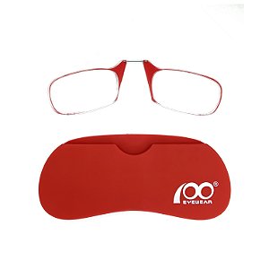 Óculos Leitura Sem Hastes Preto - Cia do Óculos