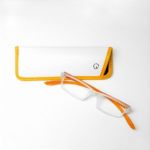 Óculos de Leitura HUG Incolor/Laranja