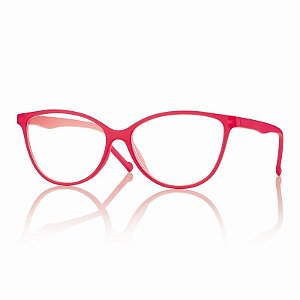 Óculos de Leitura Feminino Cat Eye Rosa