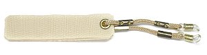 Cordão Velcro Infantil Bege