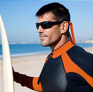 Cordão Flutuante Esporte Laranja