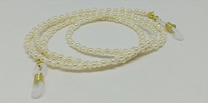 Cordão Pérola Clássico Creme Pequetita