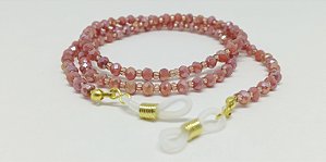 Cordão Cristal Clássico Rose Nude